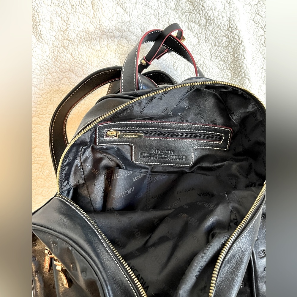 Arcadia Leather Backpack - Picture 5 of 6